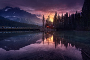 framedcanvas-print-lake-house-sunrise