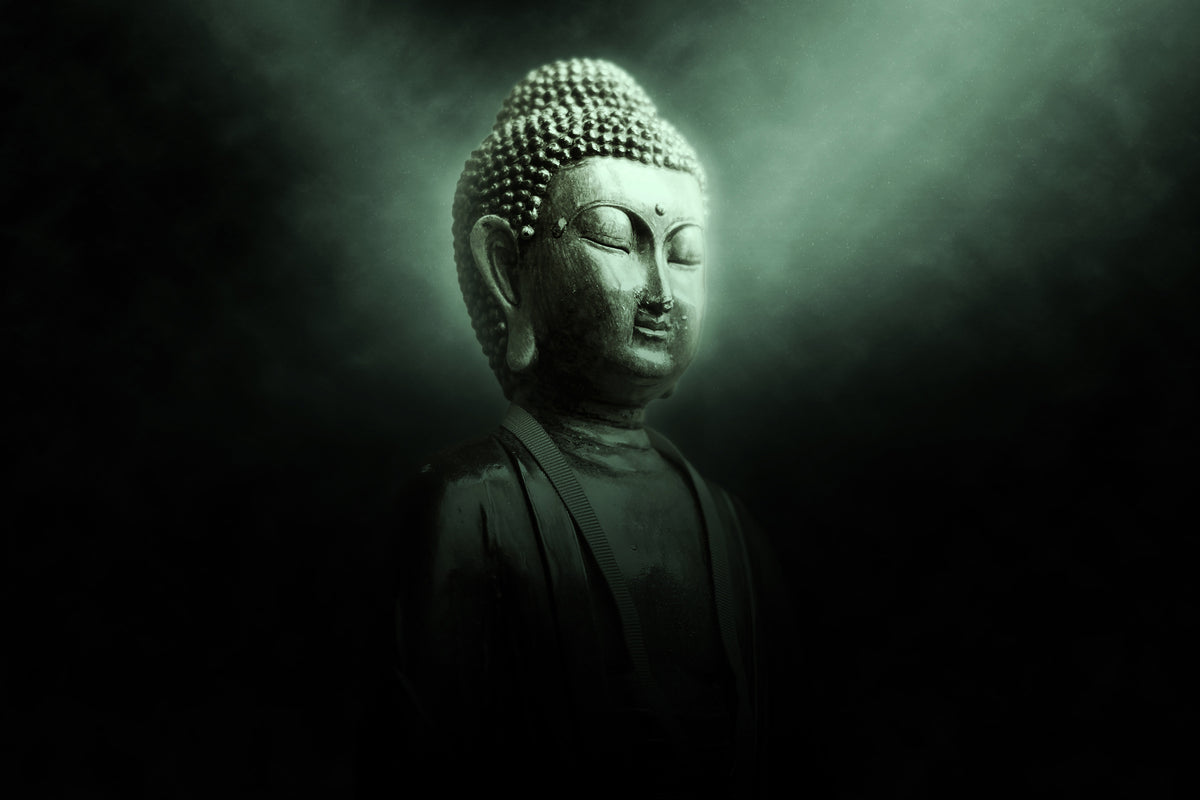 3-piece-acrylic-print-buddha-in-mystical-light