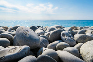3-piece-aluminium-print-beach-stones