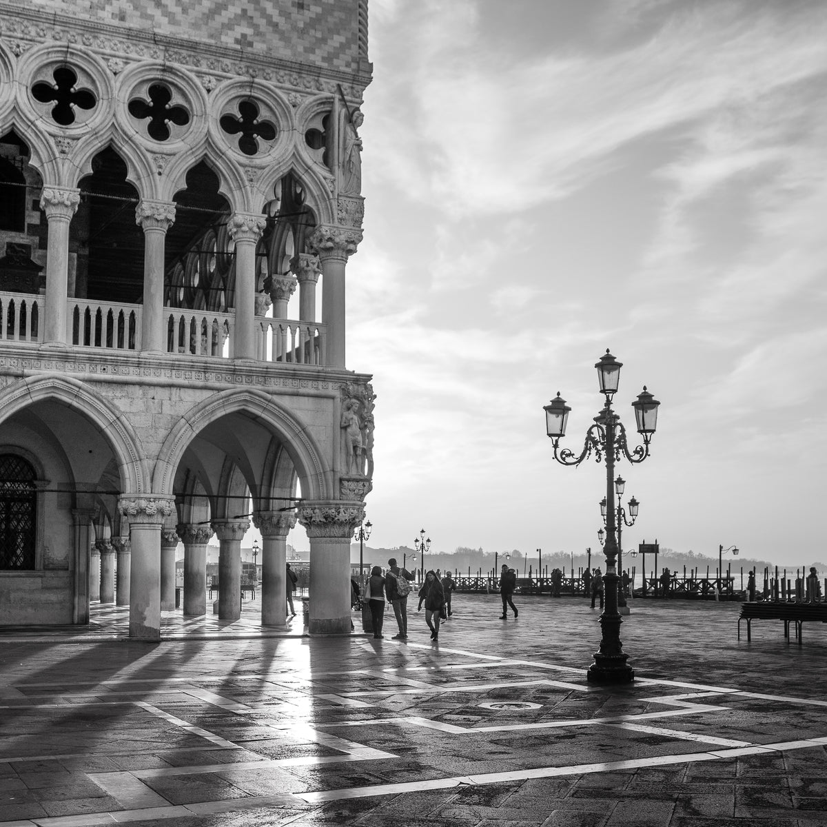 4-piece-aluminium-print-early-morning-venice