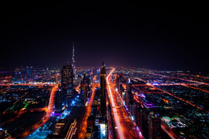 aluminium-print-the-colorful-lights-of-dubai