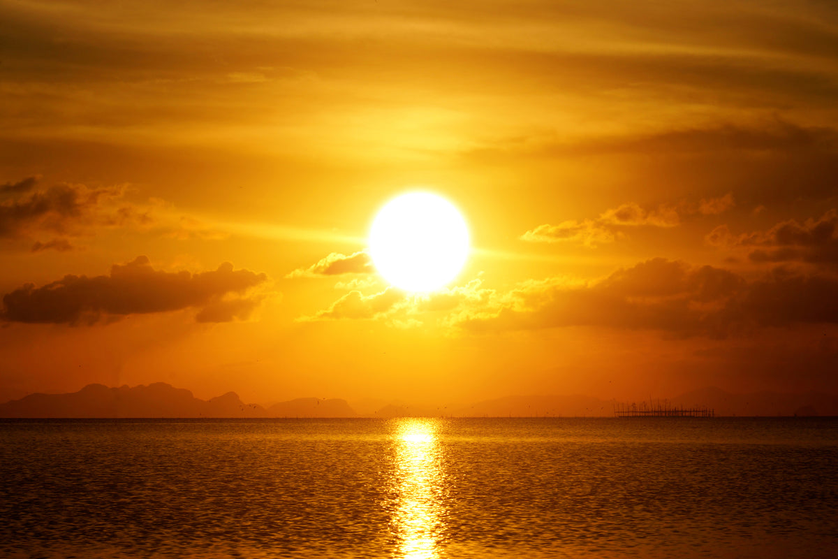 aluminium-print-sunset-lake