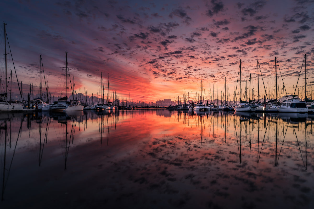 aluminium-print-evening-mood-in-the-harbor
