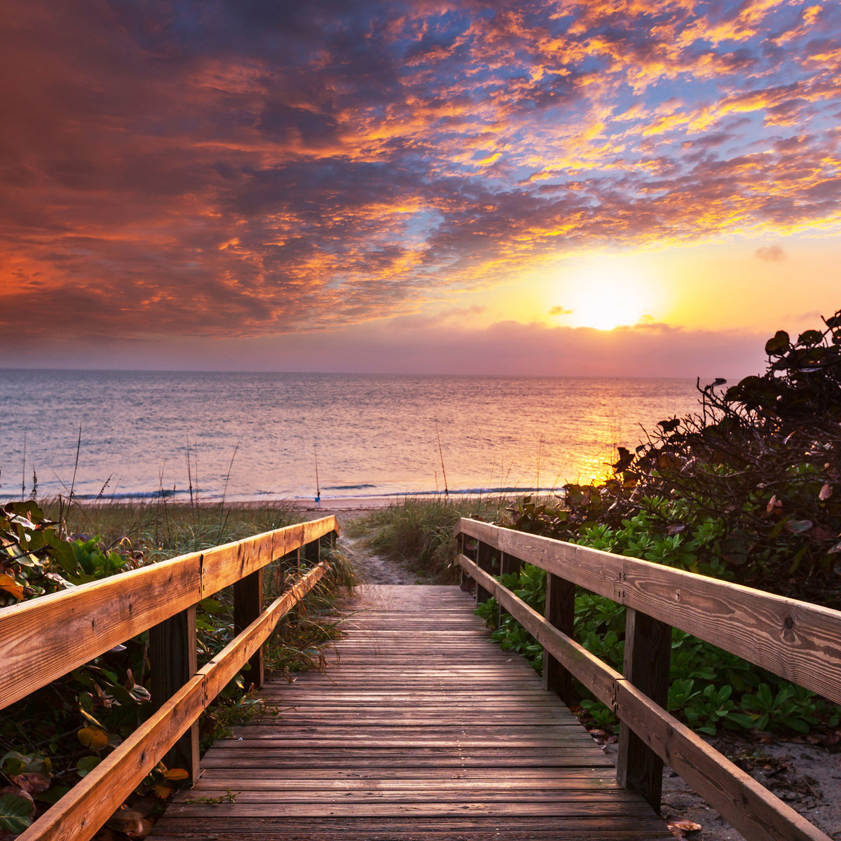 9-piece-aluminium-print-beautiful-sunset-i