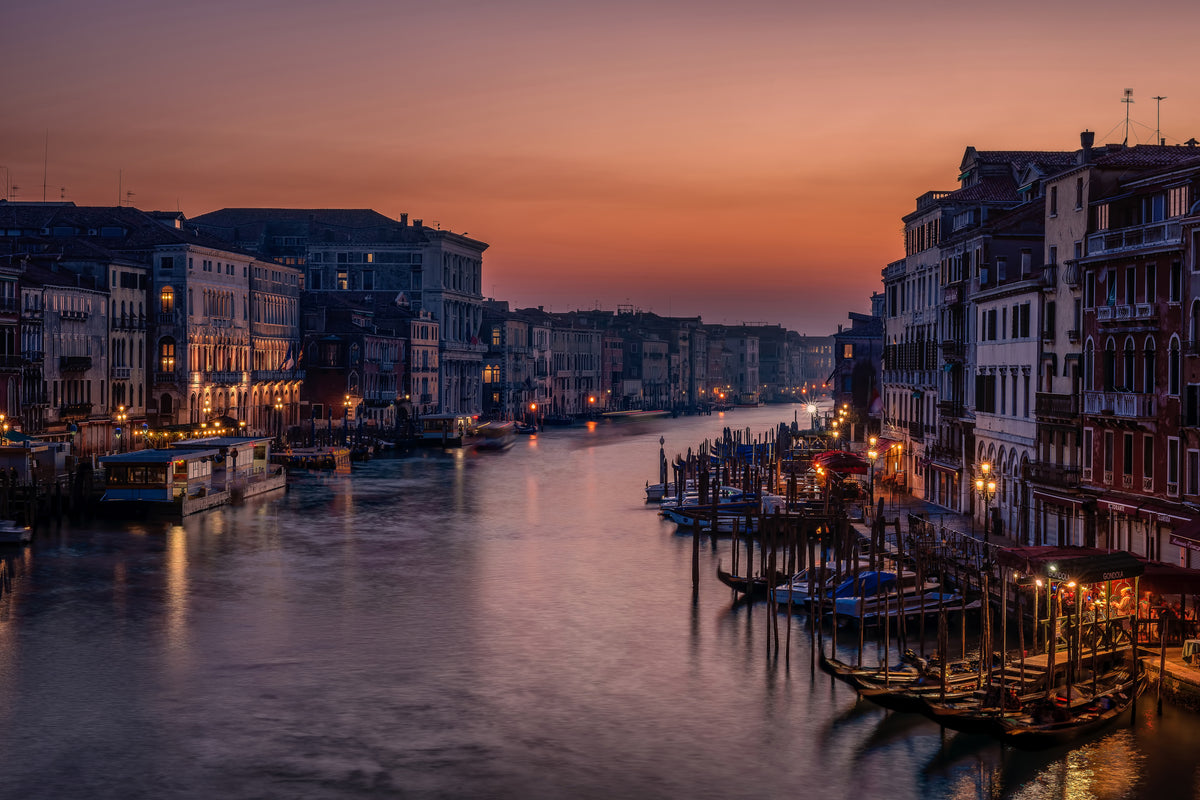modern-3-piece-aluminium-print-venice-grand-canal-at-sunset