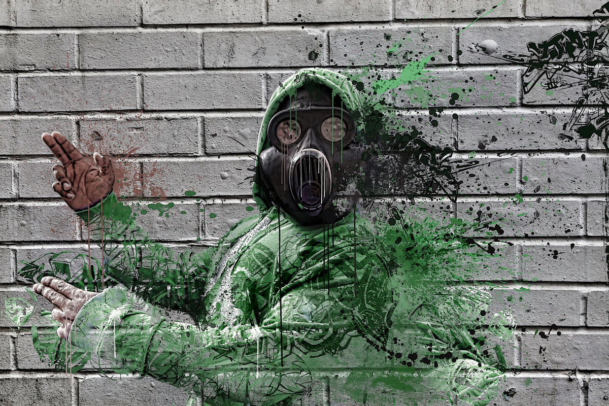 canvas-print-graffiti-gas-mask