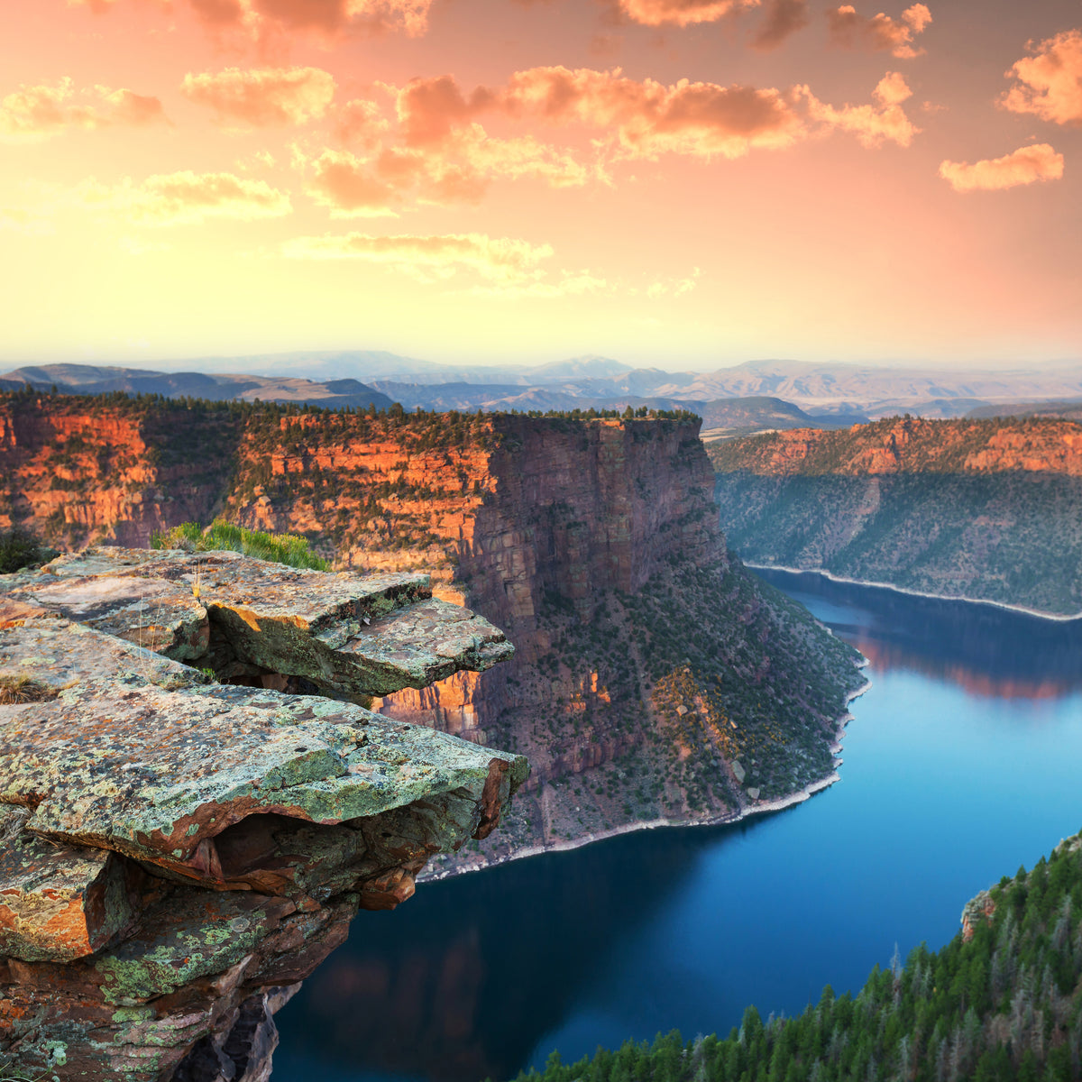 canvas-print-sunset-rocky-mountains
