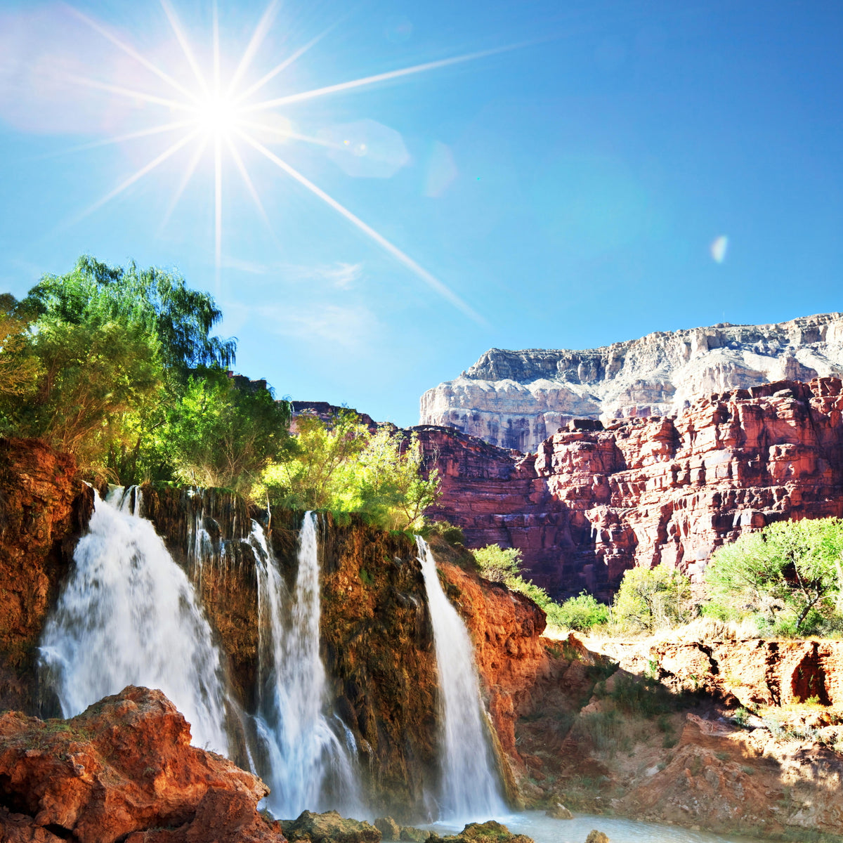 9-piece-canvas-print-fantastic-waterfall