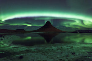 framedposter-print-kirkjufell-aurora