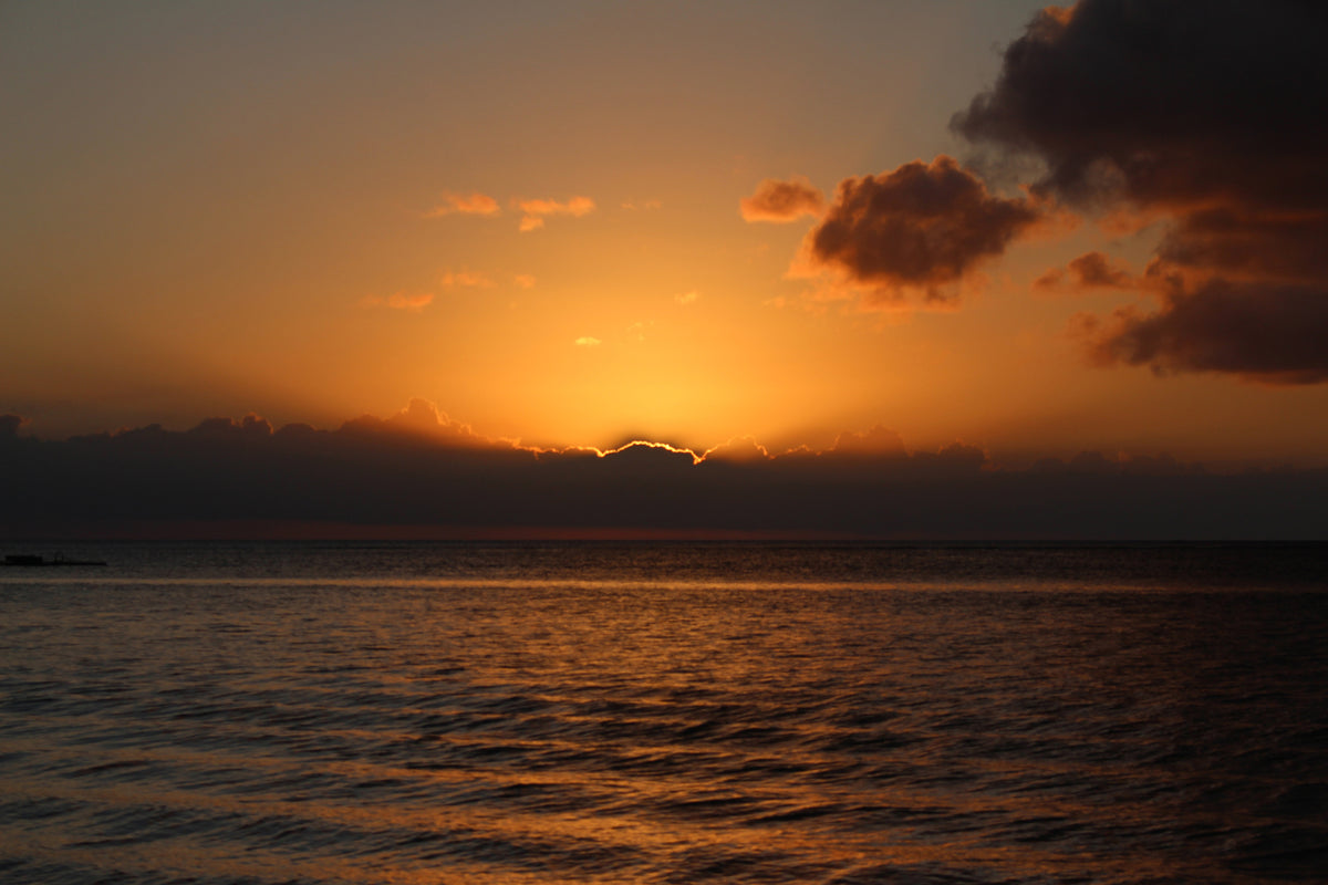 aluminium-print-beautiful-sunrise-on-the-beach