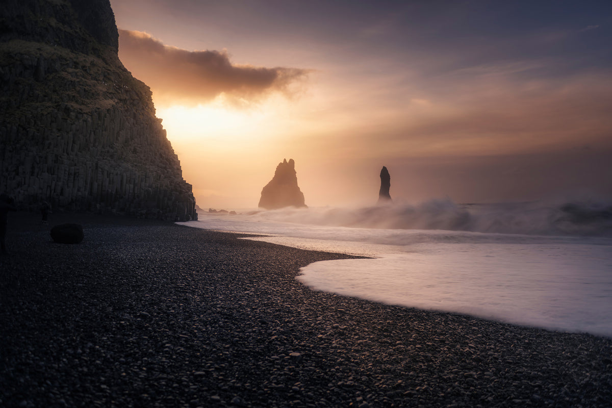 poster-print-reynisfjara-sunrise