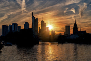 poster-print-sunset-on-the-skyline