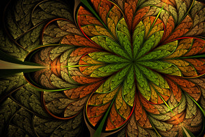 poster-print-abstract-floral-pattern