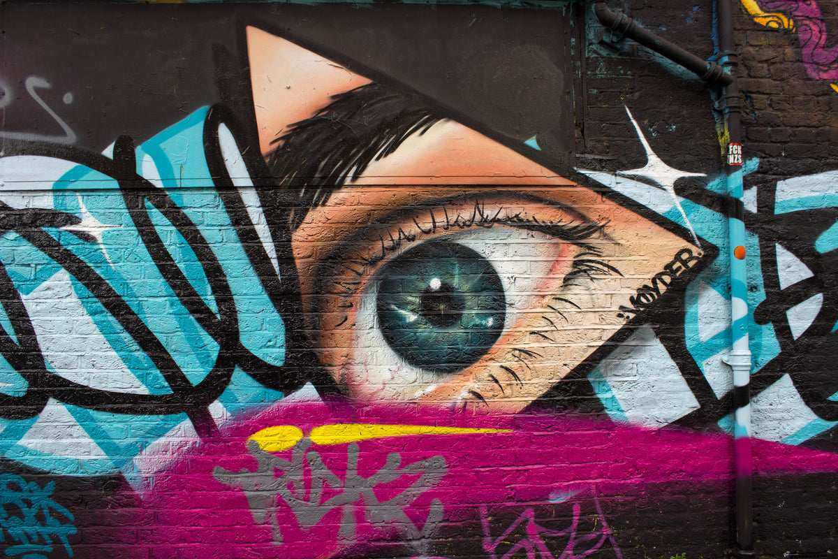 3-piece-aluminium-print-street-art-the-eye