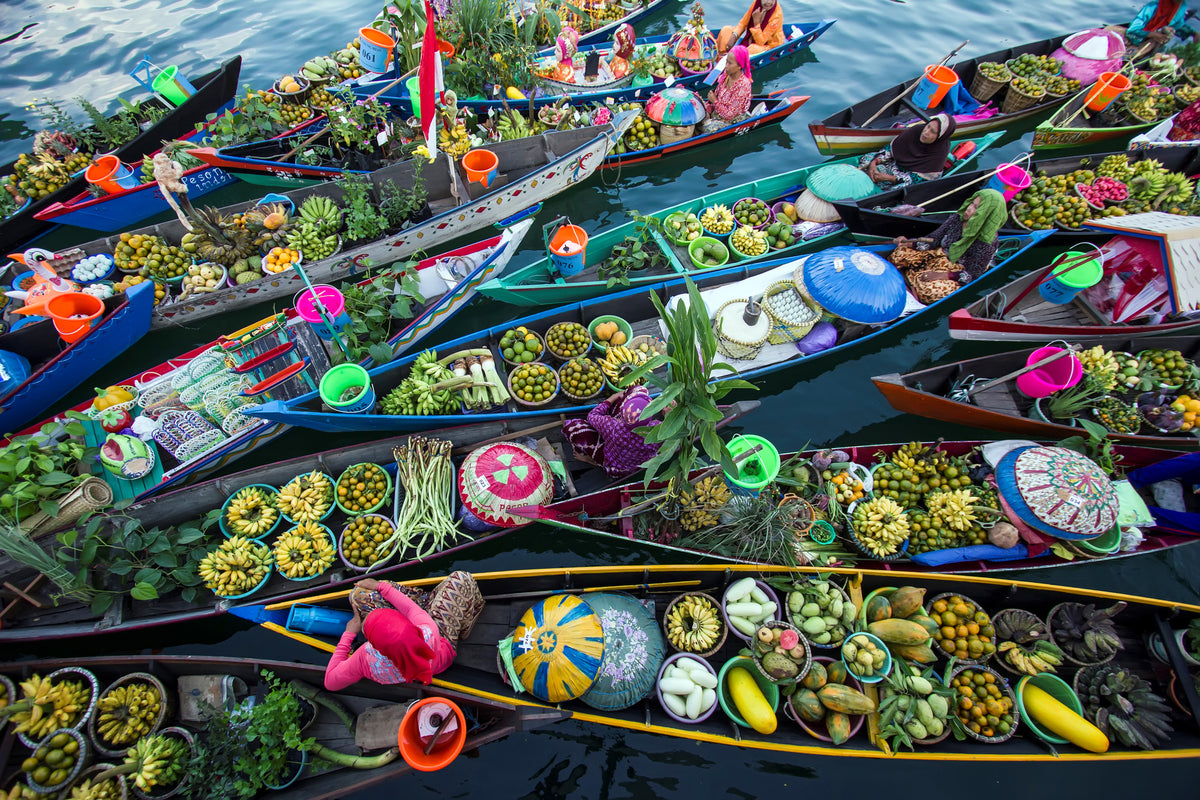 modern-3-piece-canvas-print-banjarmasin-floating-market