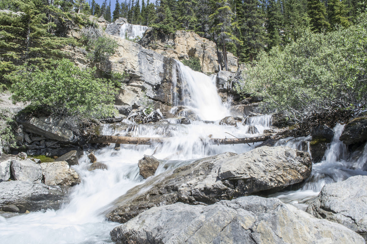 framedposter-print-wild-waterfall-in-the-forest