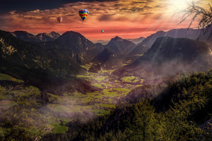 canvas-print-hot-air-balloons-in-the-sunset