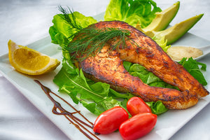 canvas-print-salmon-plate