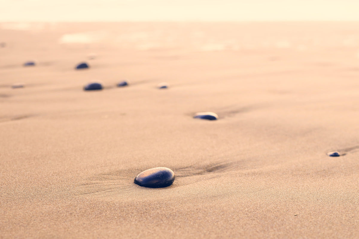 acrylic-print-pebbles-in-the-sand