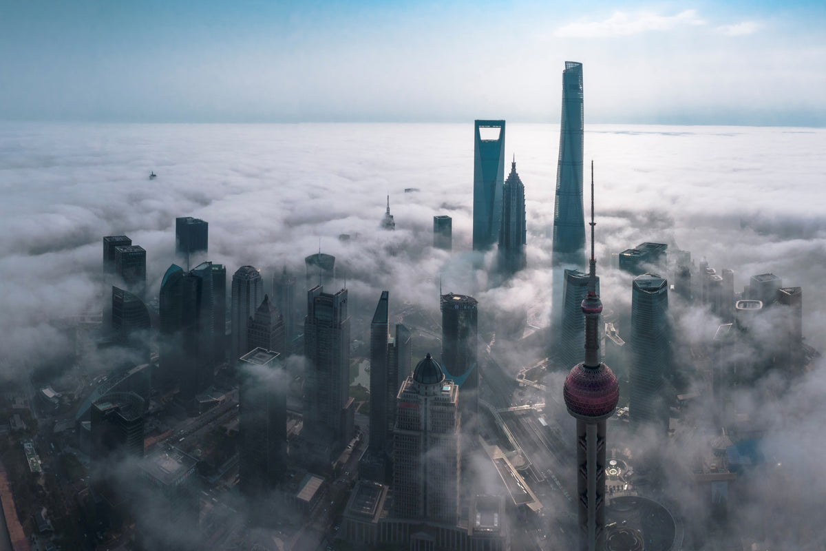 framedcanvas-print-shanghai-in-the-fog-from-above