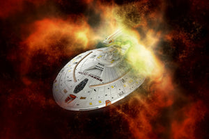 framedcanvas-print-ufo-in-space