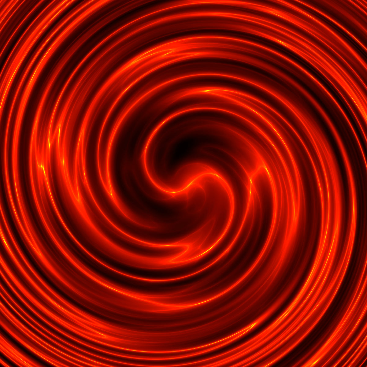 4-piece-aluminium-print-abstract-red-whirl