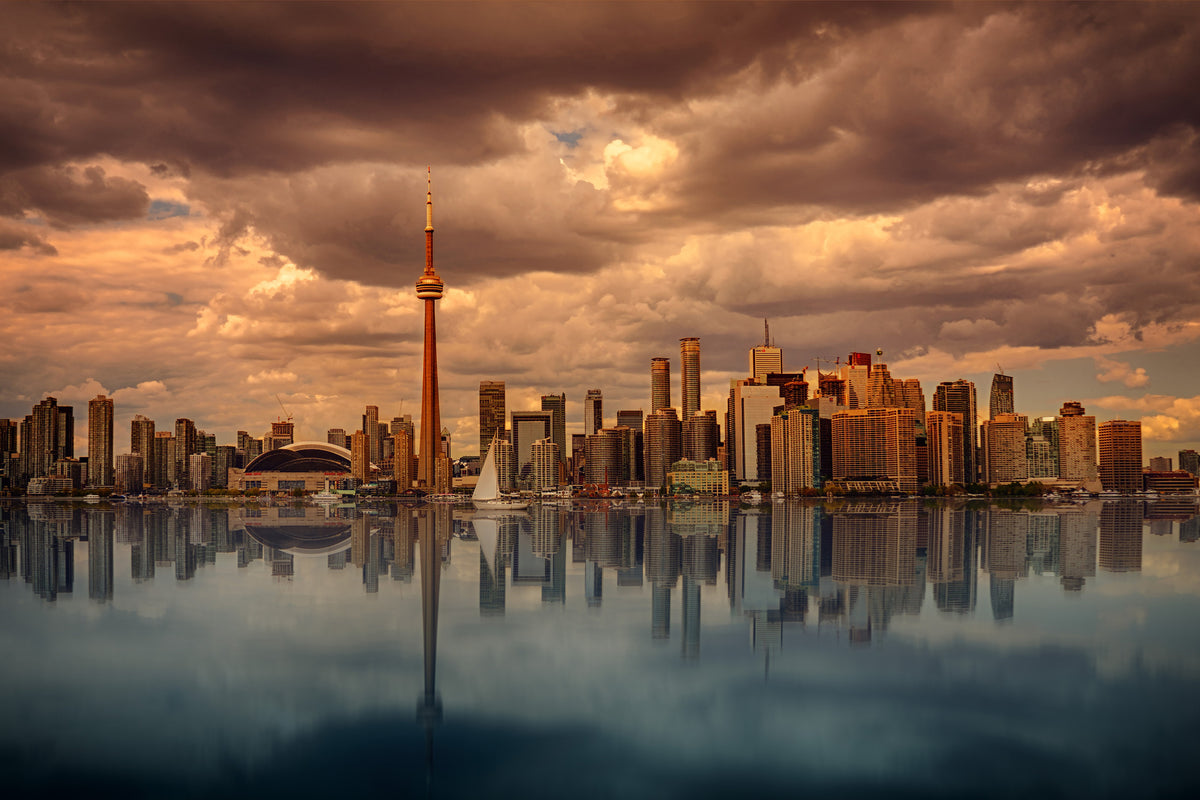 framedposter-print-toronto-at-dusk