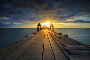 modern-3-piece-canvas-print-sunset-at-the-wooden-bridge