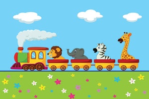 modern-3-piece-canvas-print-animal-train