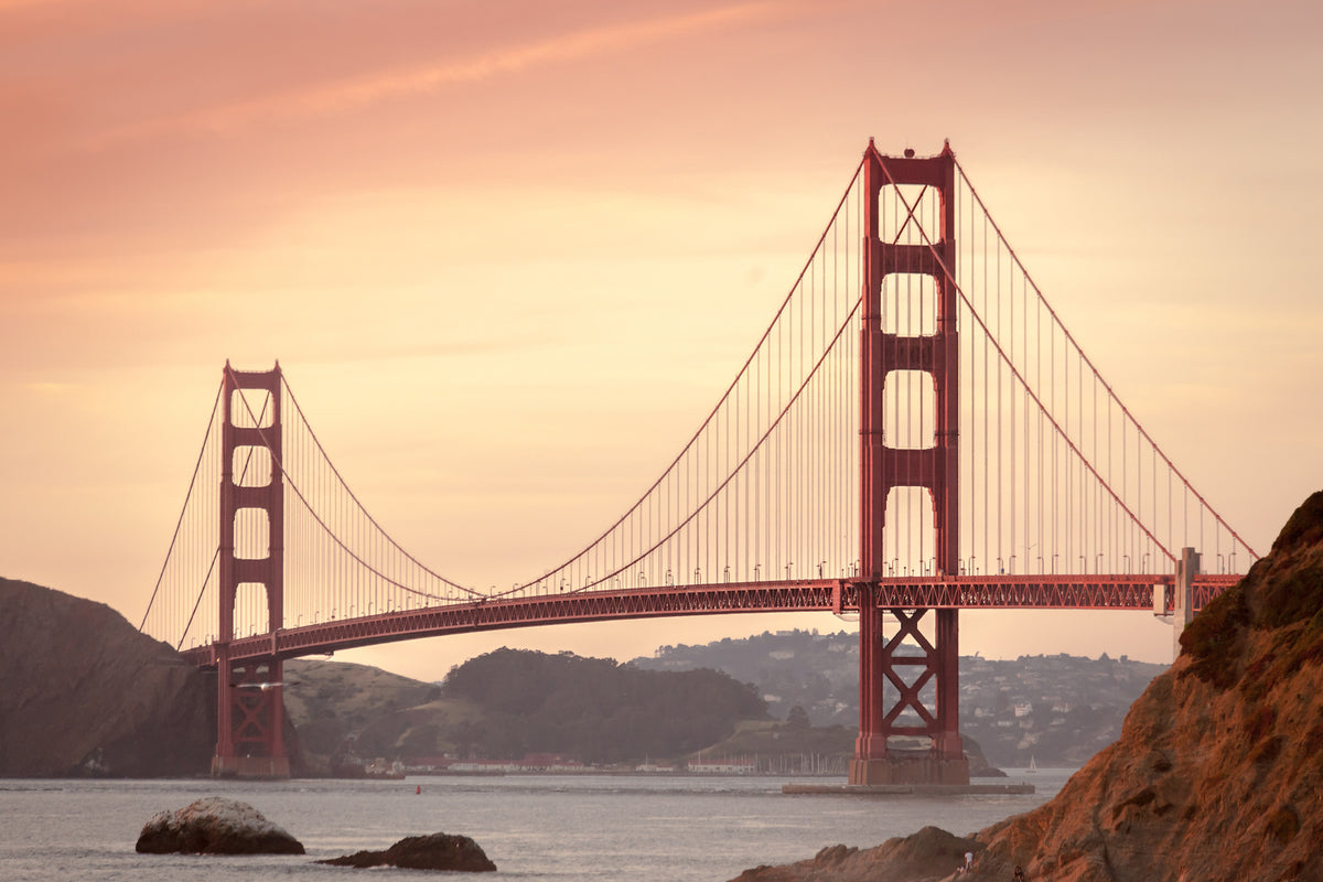 aluminium-print-golden-gate-bridge-in-the-evening-light