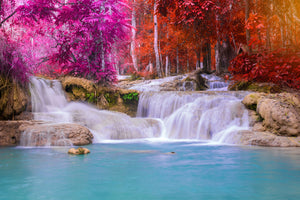 3-piece-canvas-print-paradisiacal-waterfall