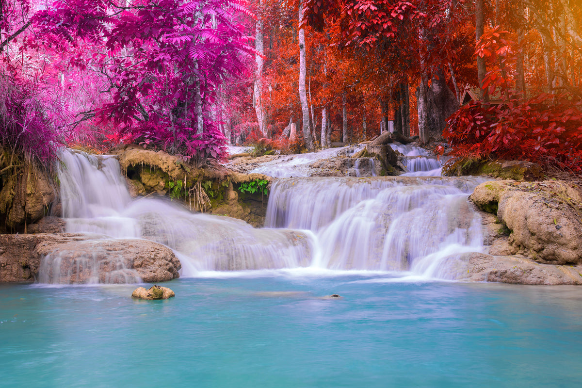 3-piece-canvas-print-paradisiacal-waterfall