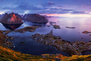 aluminium-print-lofoten-sunrise
