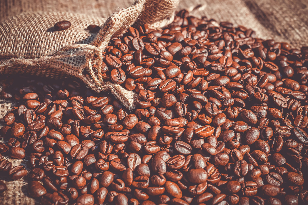 acrylic-print-many-coffee-beans
