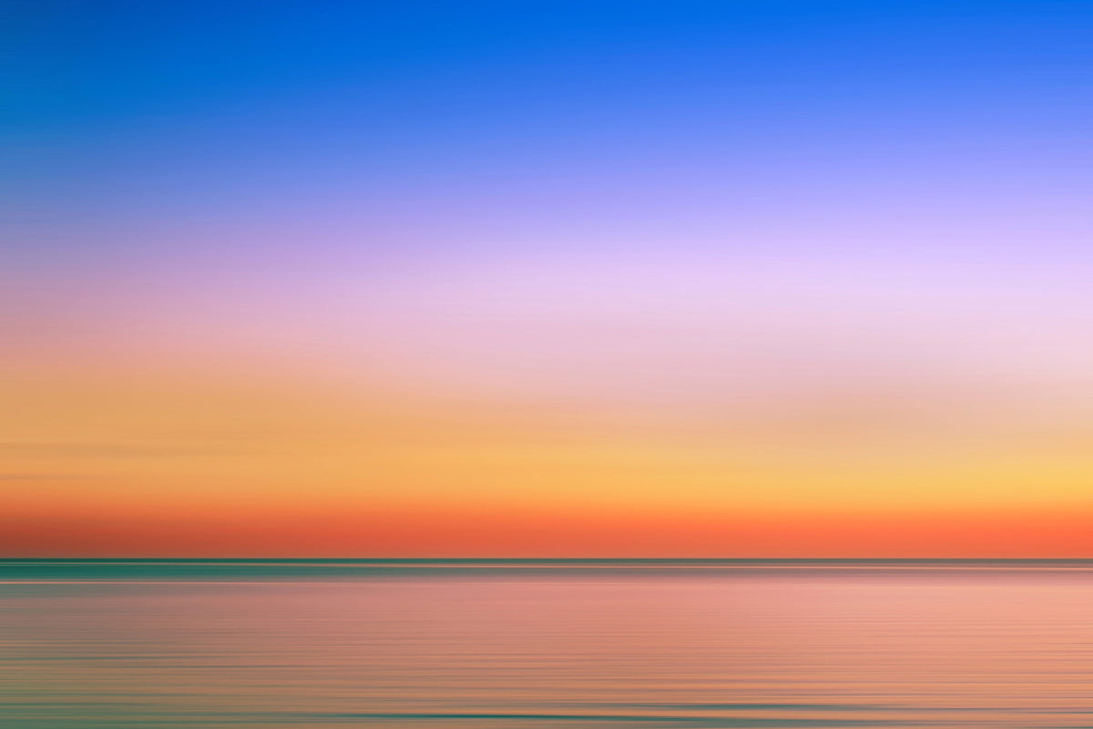 3-piece-aluminium-print-colorful-sea-view