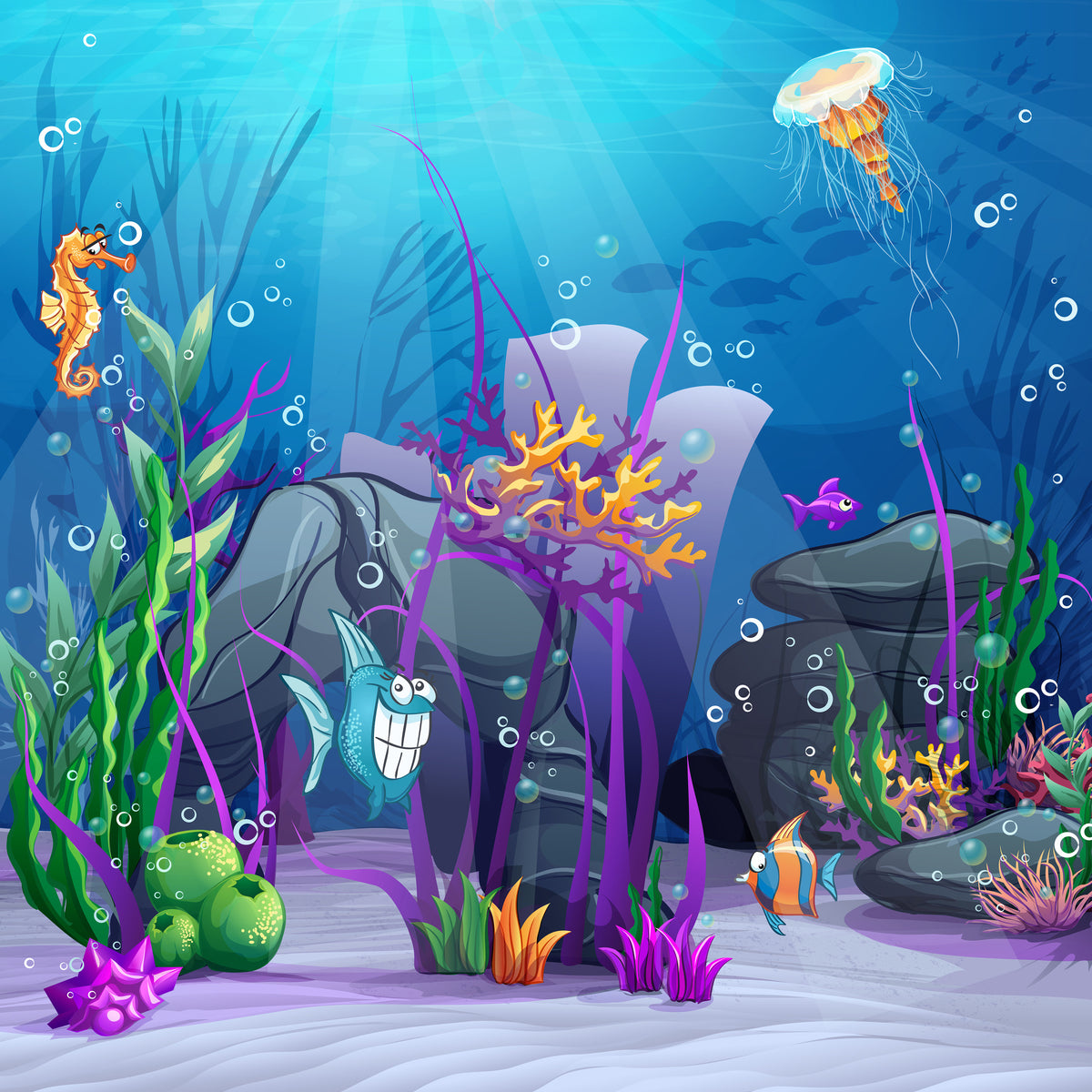 acrylic-print-underwater-treasure-hunt