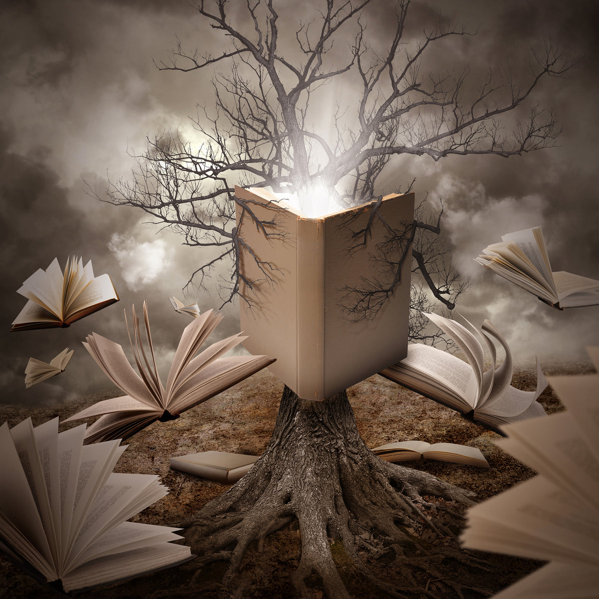 poster-print-old-tree-reading-story-book-x