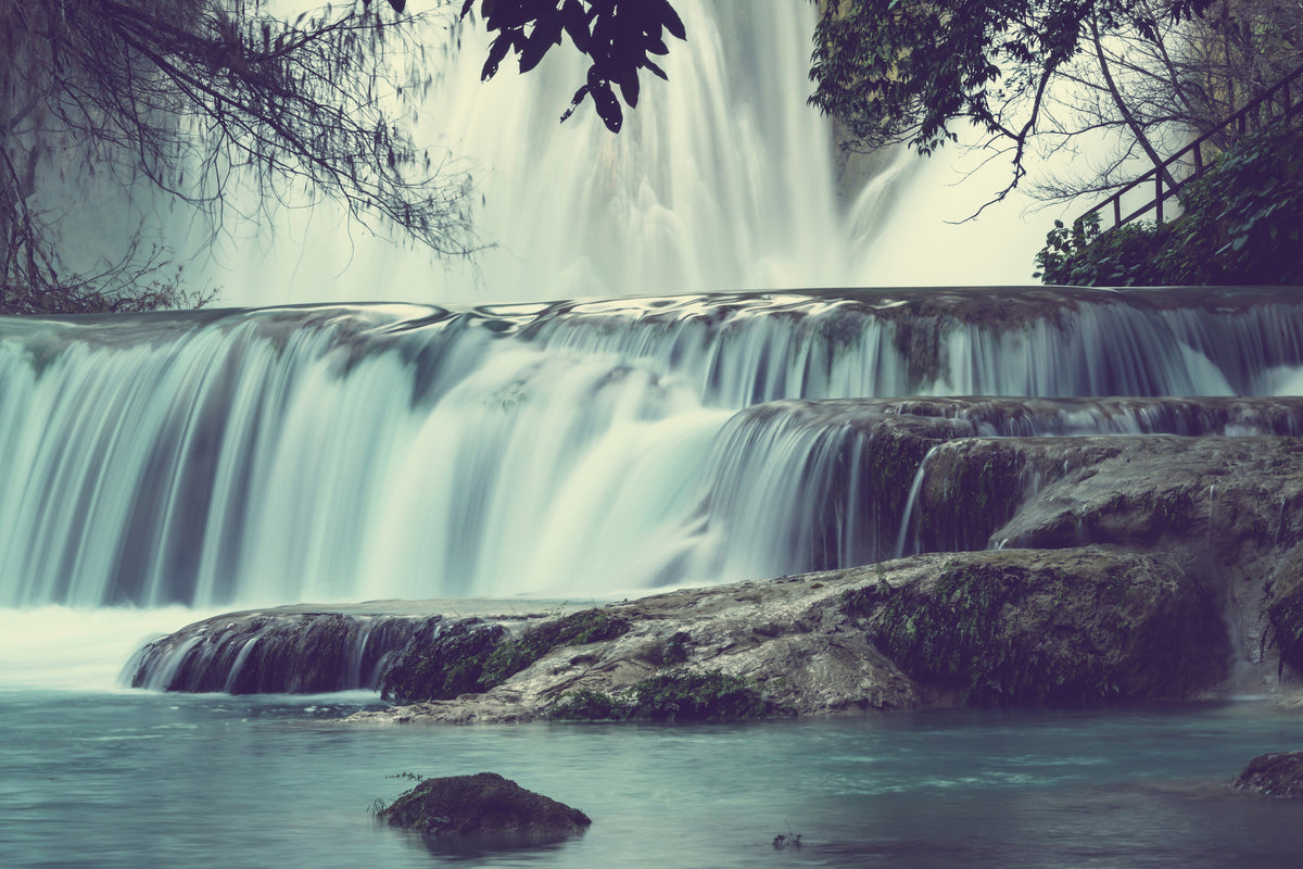 modern-3-piece-acrylic-print-waterfall-mexico