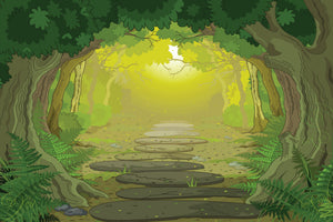 modern-3-piece-acrylic-print-fairy-tales-forest