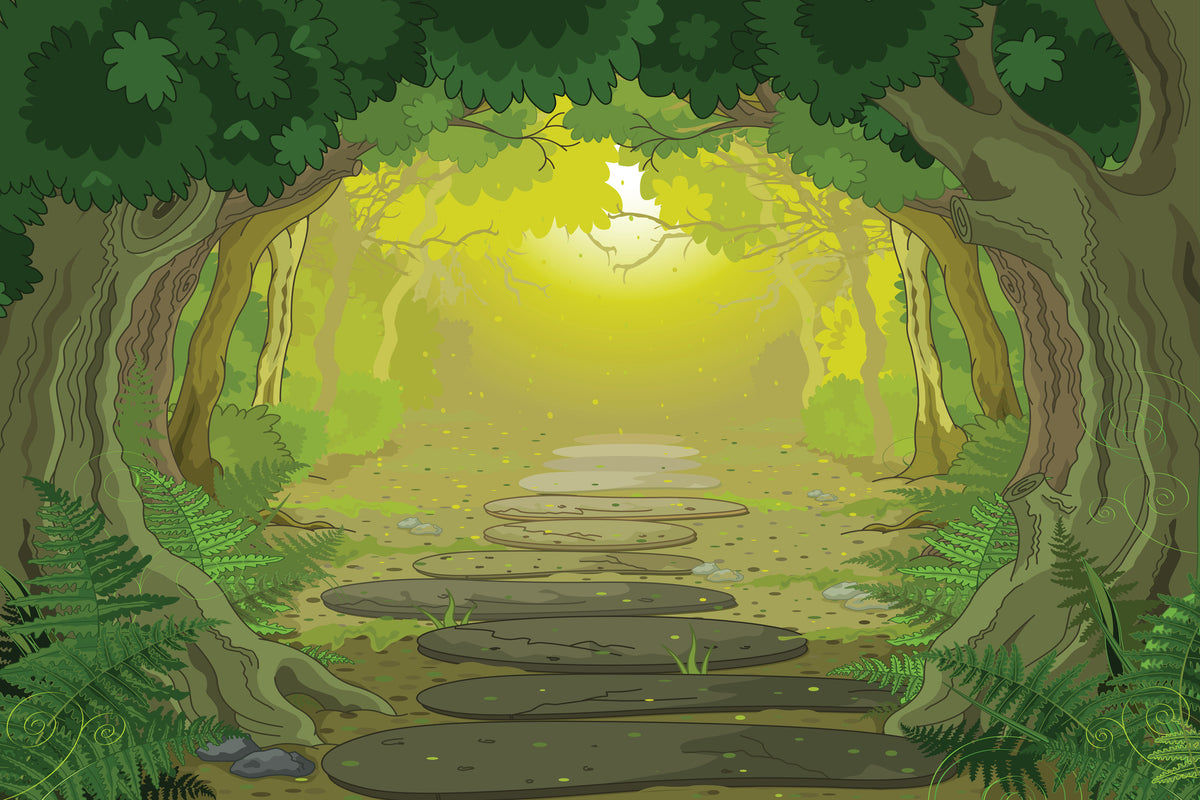 modern-3-piece-acrylic-print-fairy-tales-forest