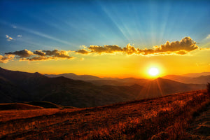 acrylic-print-sunset-in-the-world-of-mountains
