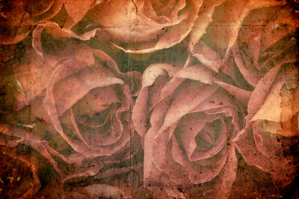 aluminium-print-rose-bouquet
