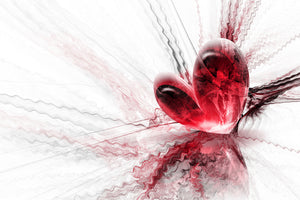 aluminium-print-heart-reflection