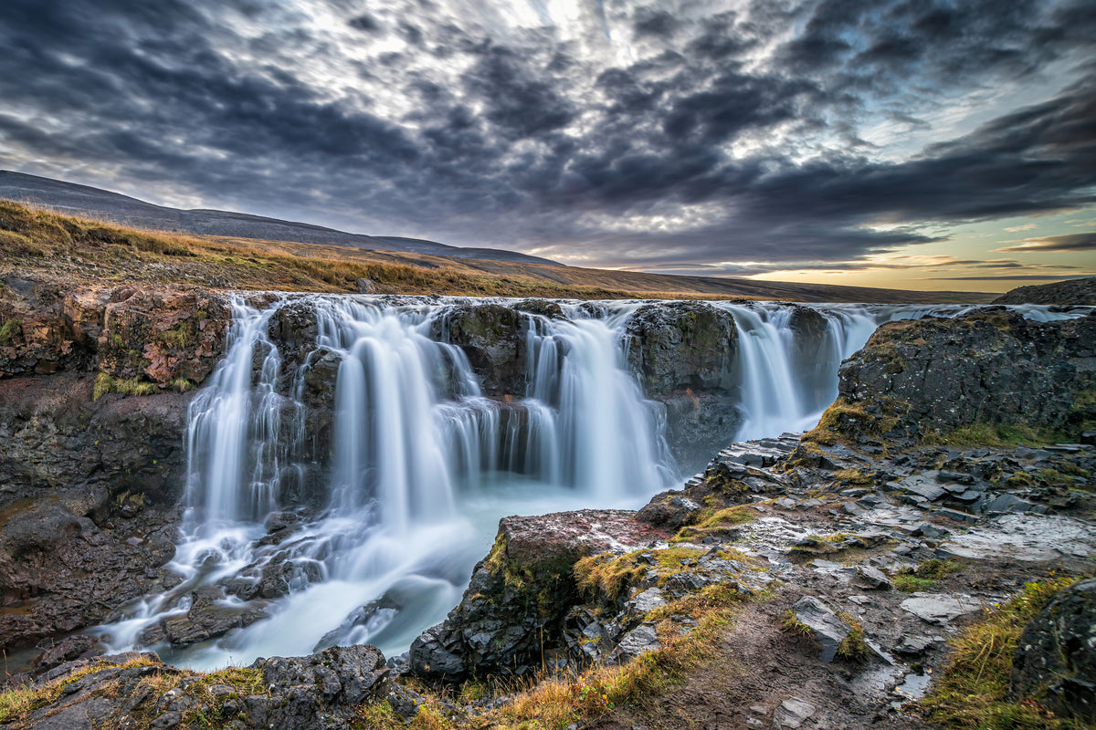 acrylic-print-unknown-falls-in-iceland-x
