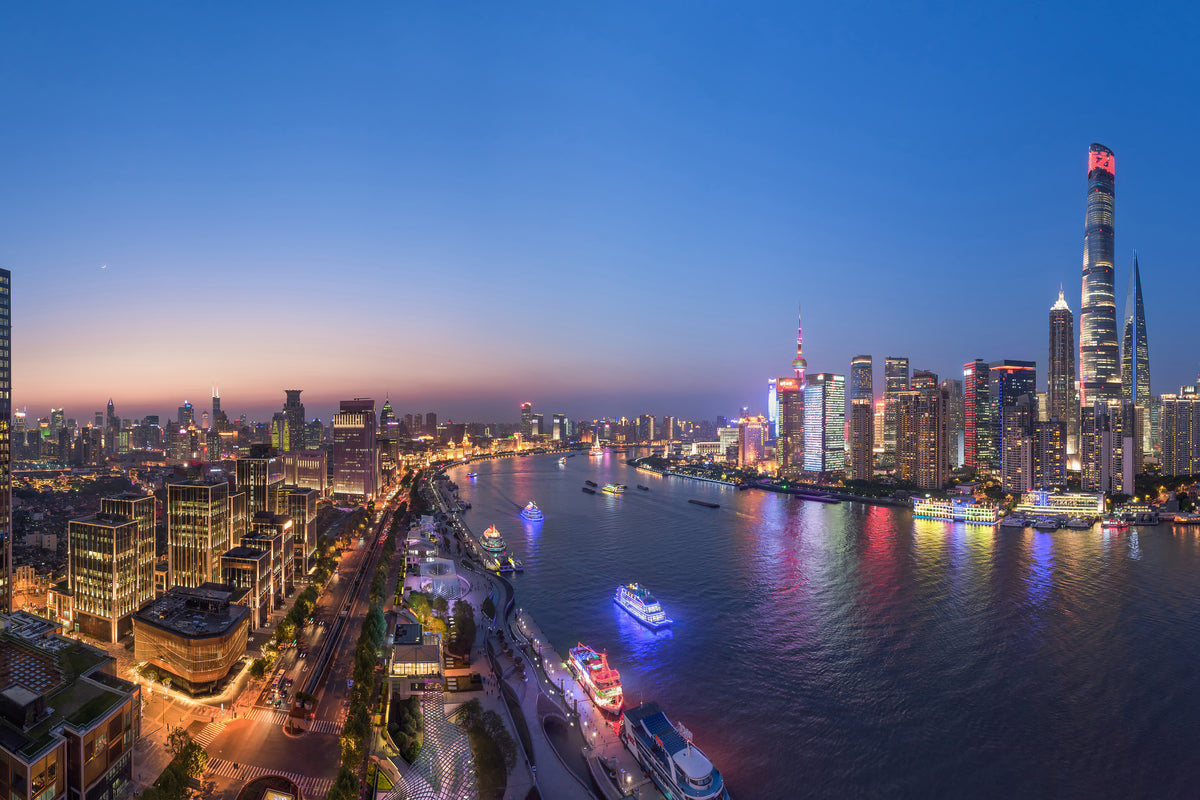 acrylic-print-the-blue-hour-in-shanghai