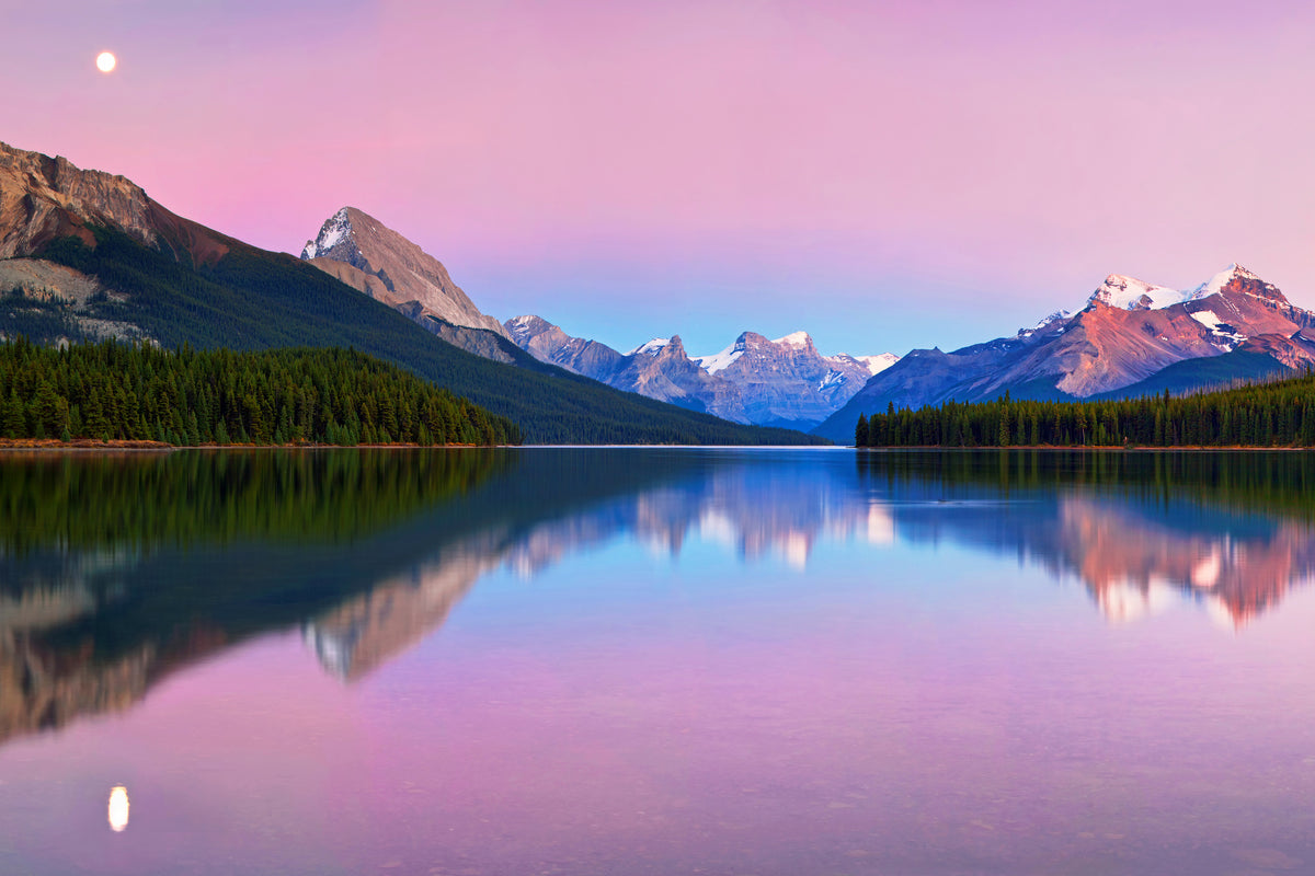 aluminium-print-maligne-lake