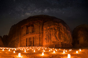 framedposter-print-petra-by-night