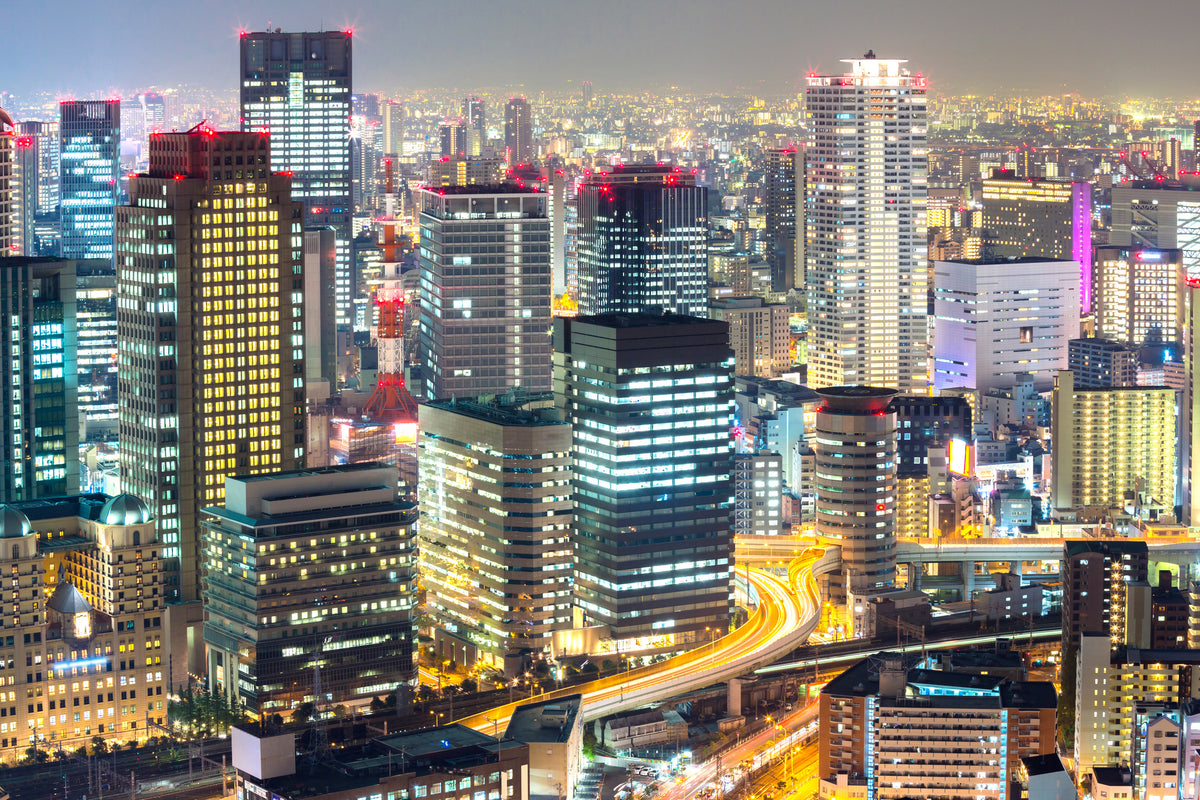 acrylic-print-skyline-osaka-in-sea-of-lights